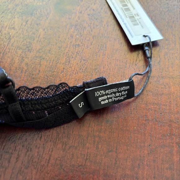 Cou Cou Intimates Balconette Black Bralette - Picture 4 of 6